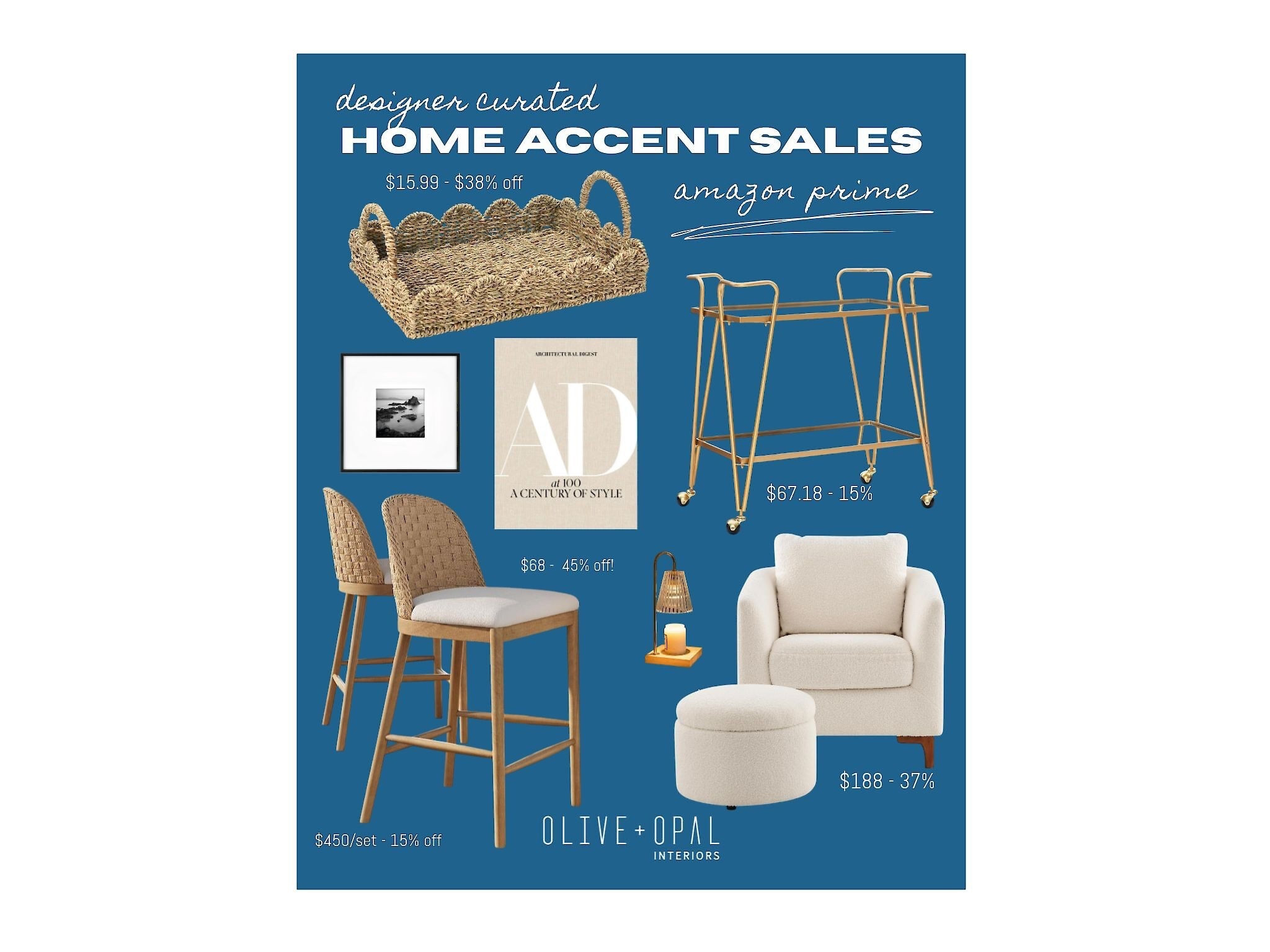 Amazon Prime has some amazing sales this week. Shop our designer curated home accents! 

#LTKHome