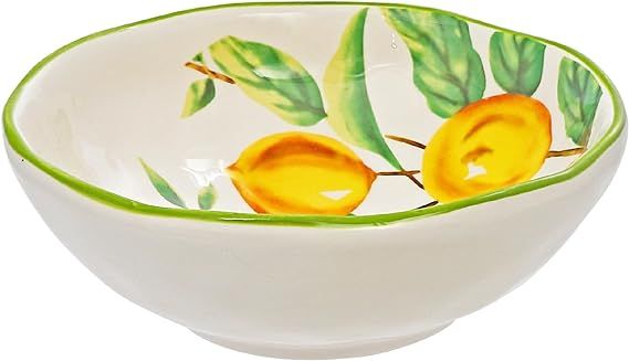 Ceramic Lemon Bowl Set Of 2 Multi Color | Amazon (US)