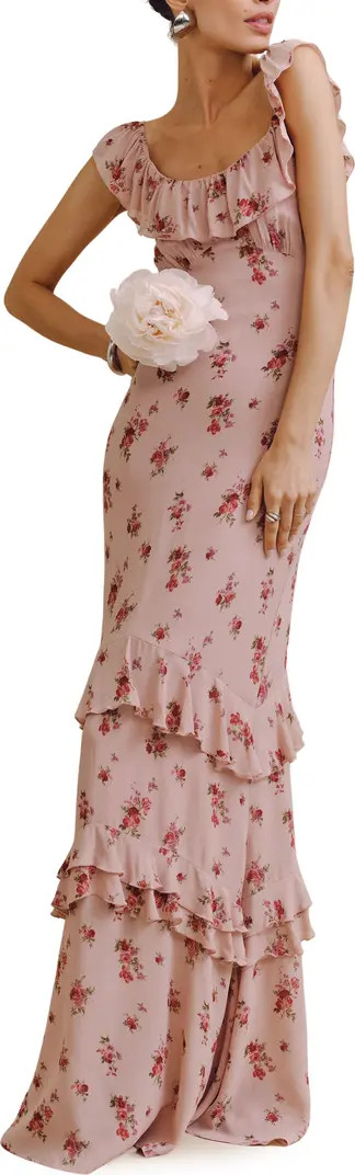 Reformation Tripoli Ruffle Tiered Maxi Dress | Nordstrom | Nordstrom