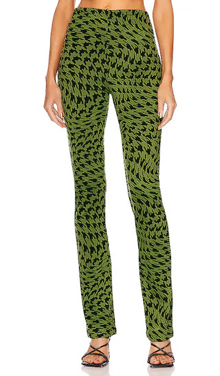 Seraphina Pants in Black & Green | Revolve Clothing (Global)