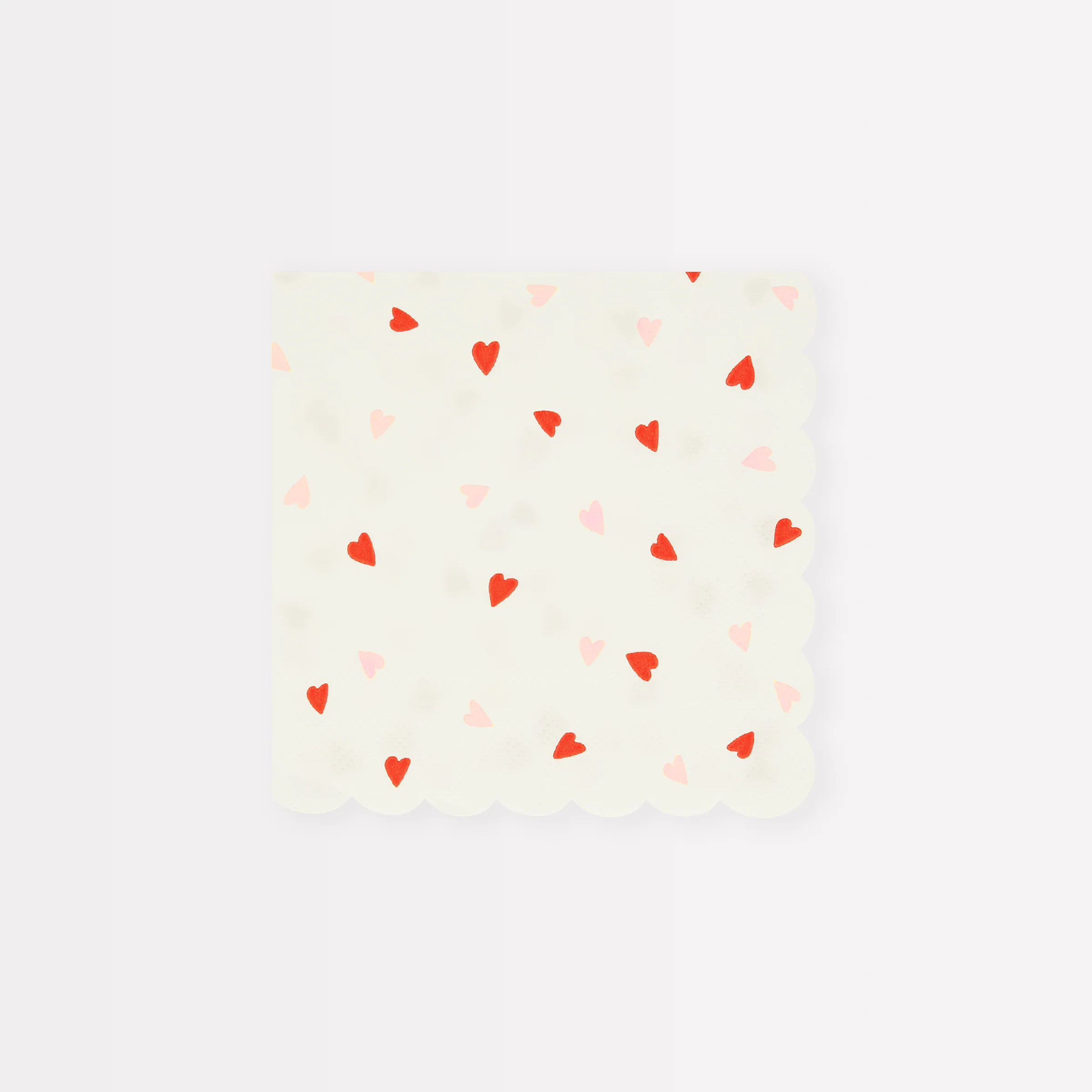 Heart Pattern Small Napkins (x 16) | Meri Meri