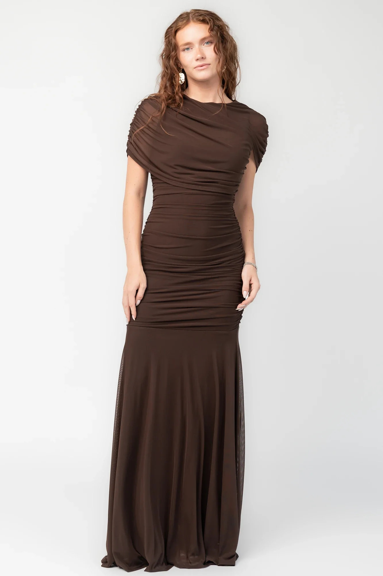 Serenade Maxi Dress | Dark Brown | Baltic Born