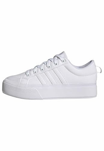 Adidas Women's Bravada 2.0 Platform, White/White/Chalk White, 8.5 | Amazon (US)