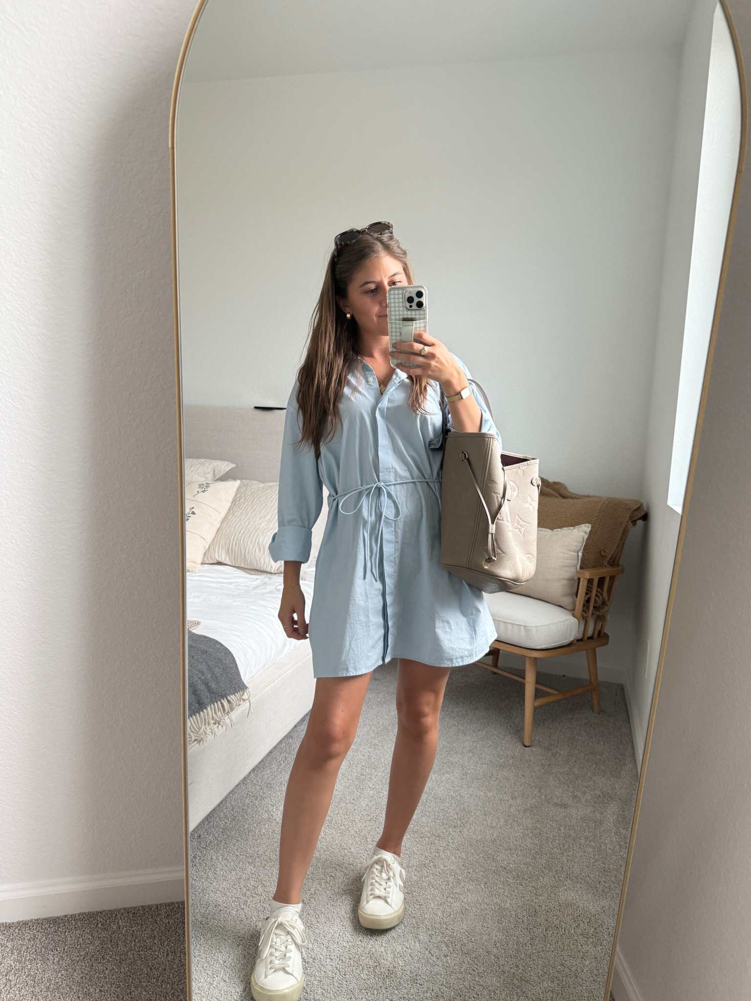 Your fave crisp button up but make it a dress ✨

#LTKStyleTip