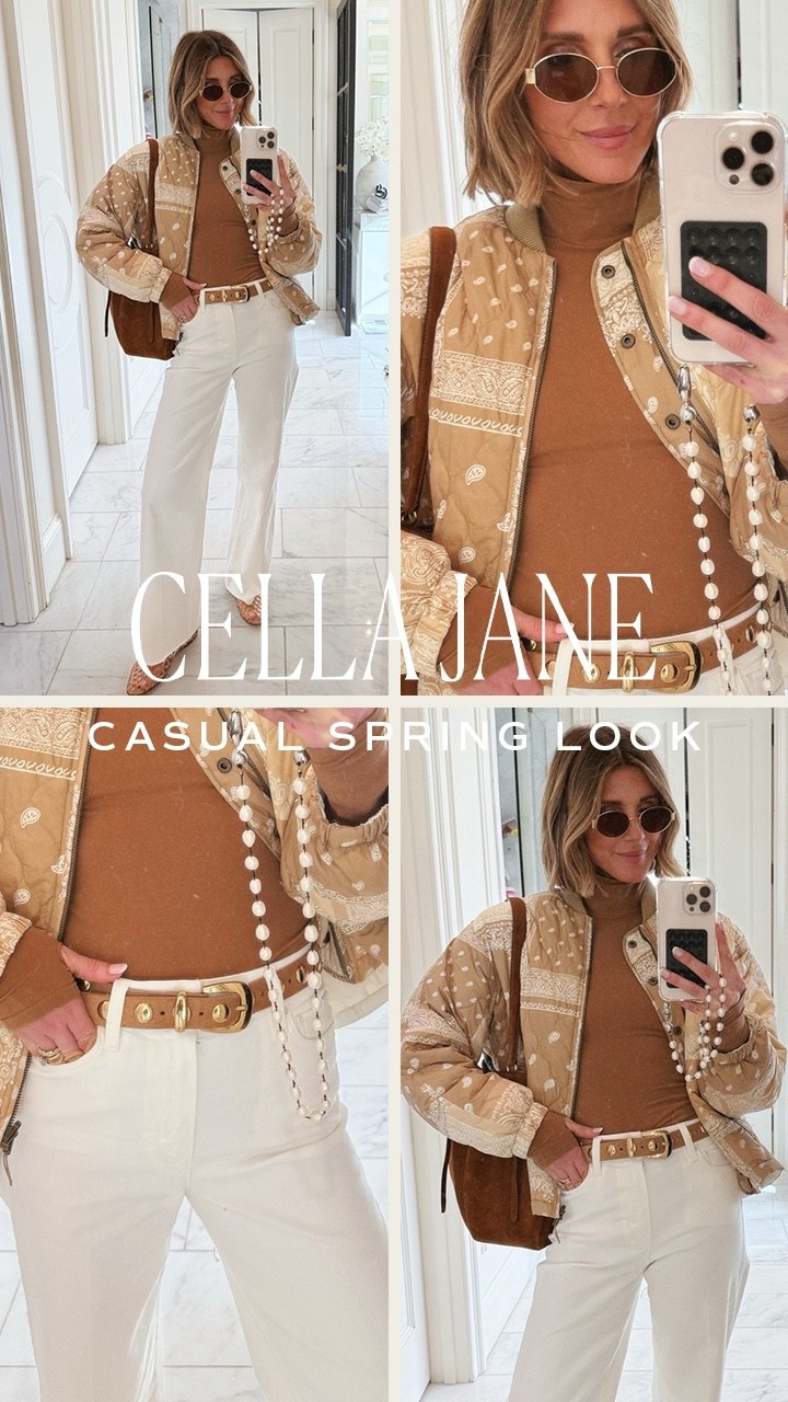 Spring transitional outfit 🤍
Jeans: TTS | wearing 25

#LTKootd