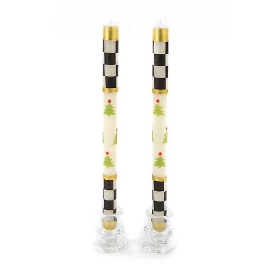 Courtly Christmas Dinner Candles - Set of 2 | MacKenzie-Childs