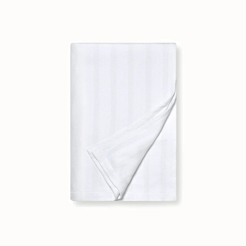 Herringbone Stripe Bed Blanket | Boll & Branch