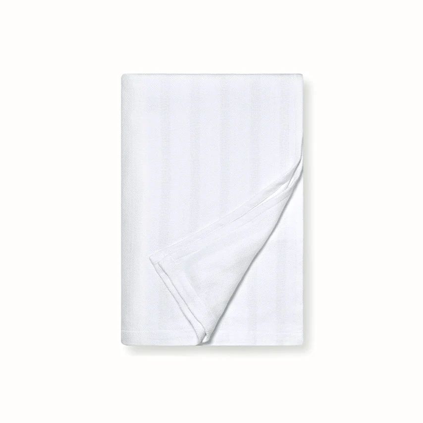 Herringbone Stripe Bed Blanket | Boll & Branch
