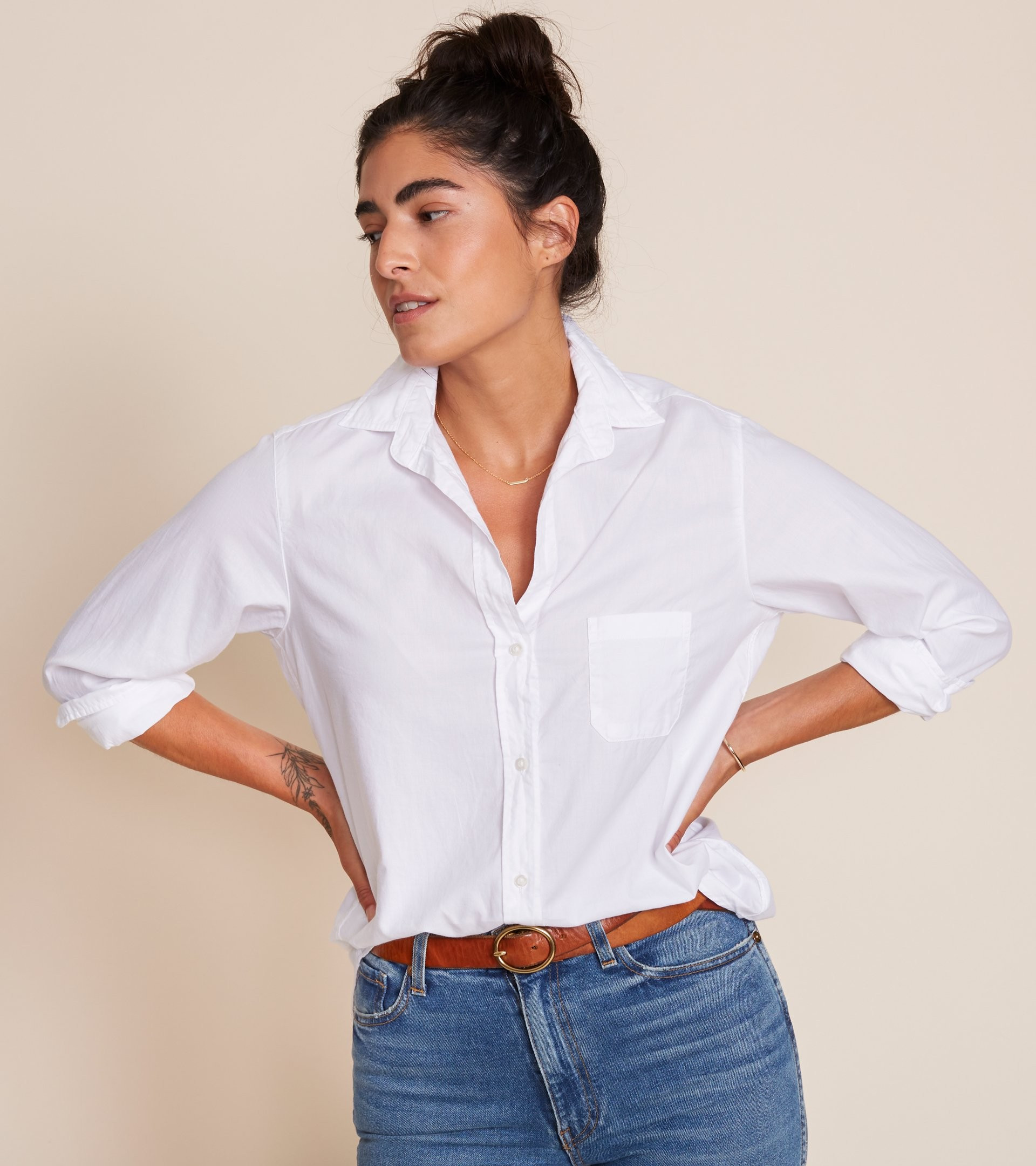 The Hero White, Cozy Cotton | Grayson