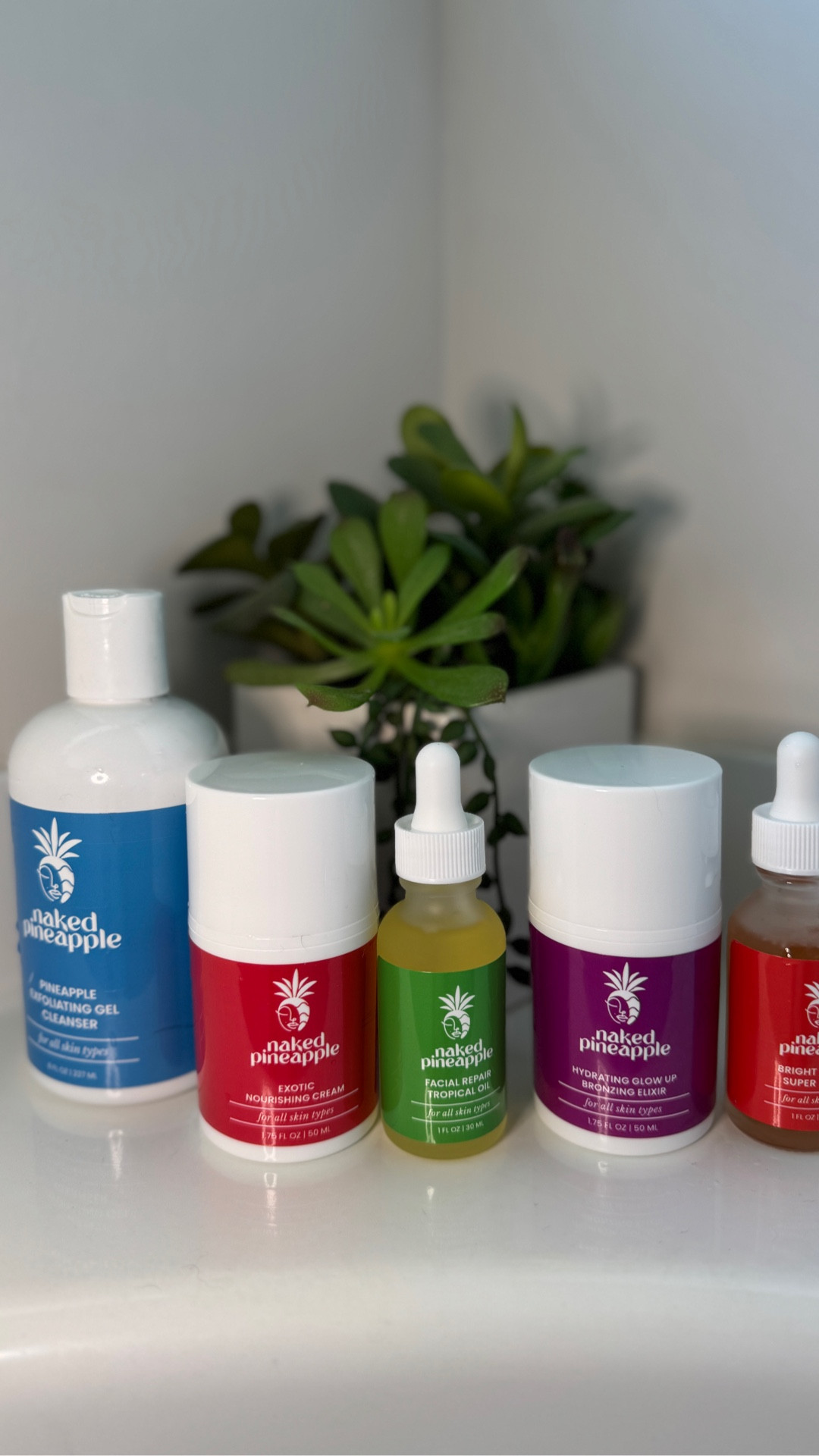 #ad The Naked Pineapple 5-Step Routine 🍍✨
Because glowing skin should feel light, fresh, and effortless! And YES, it smells like pineapples & I love it! 
Just 5 steps to bright, soft, radiant skin — naturally! Shop & find out more about @_nakedpineapple_ here linked on my LTK! 
Naked pineapple skincare - redefining beauty from the inside out 🍍✨ #nakedpineapple #nakedpineapplebeauty #beauty 

#LTKHoliday #LTKBeauty #LTKGiftGuide