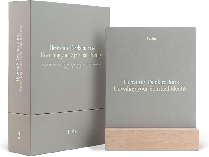 Christian Bible Verse & Affirmation Cards Box with Stand – 52 Daily Scripture Cards for Women &... | Amazon (US)