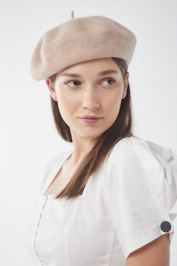 Slouchy Felt Beret | Urban Outfitters (US and RoW)