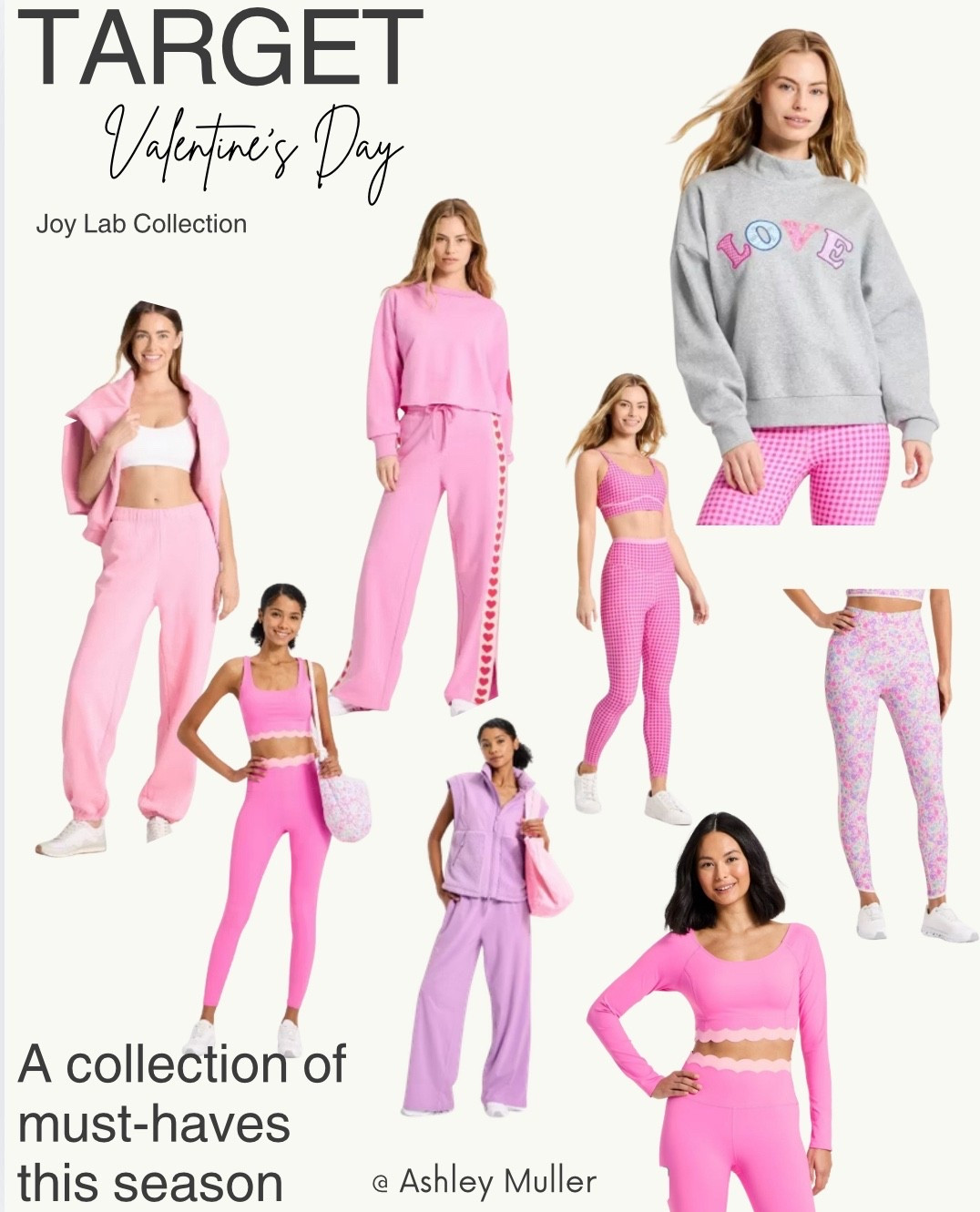 Target dropped the cutest athleisure sets perfect for Valentines Day 

#LTKmomlife #LTKActive #LTKootd