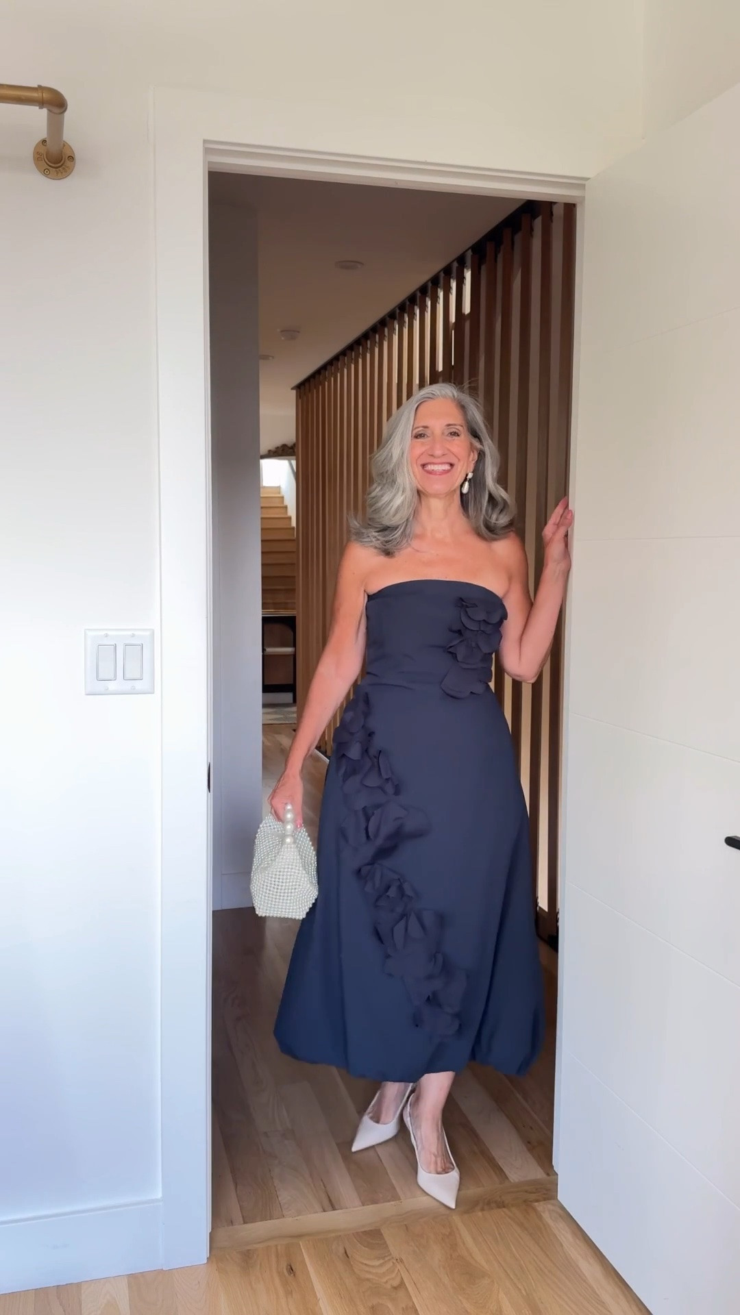 🌿 Mother of the Bride and Mother of the Groom

This navy strapless gown has sculptural 3D floral applique cascading along the hip that creates a striking focal point while the column silhouette holds and elongates beautifully all evening long.

Save this for your next invitation. Share it with a friend who’s shopping. 💌

Sizing | 5’4½” | 133 | medium or 6

Wedding Guest Dress | Fashion over 50 | Mother of the Bride | Mother of the Groom | Black Tie | Formal Gown | Summer Wedding | Dresses to Hide Belly | Special Occasion

#LTKSeasonal #LTKOver40 #LTKWedding