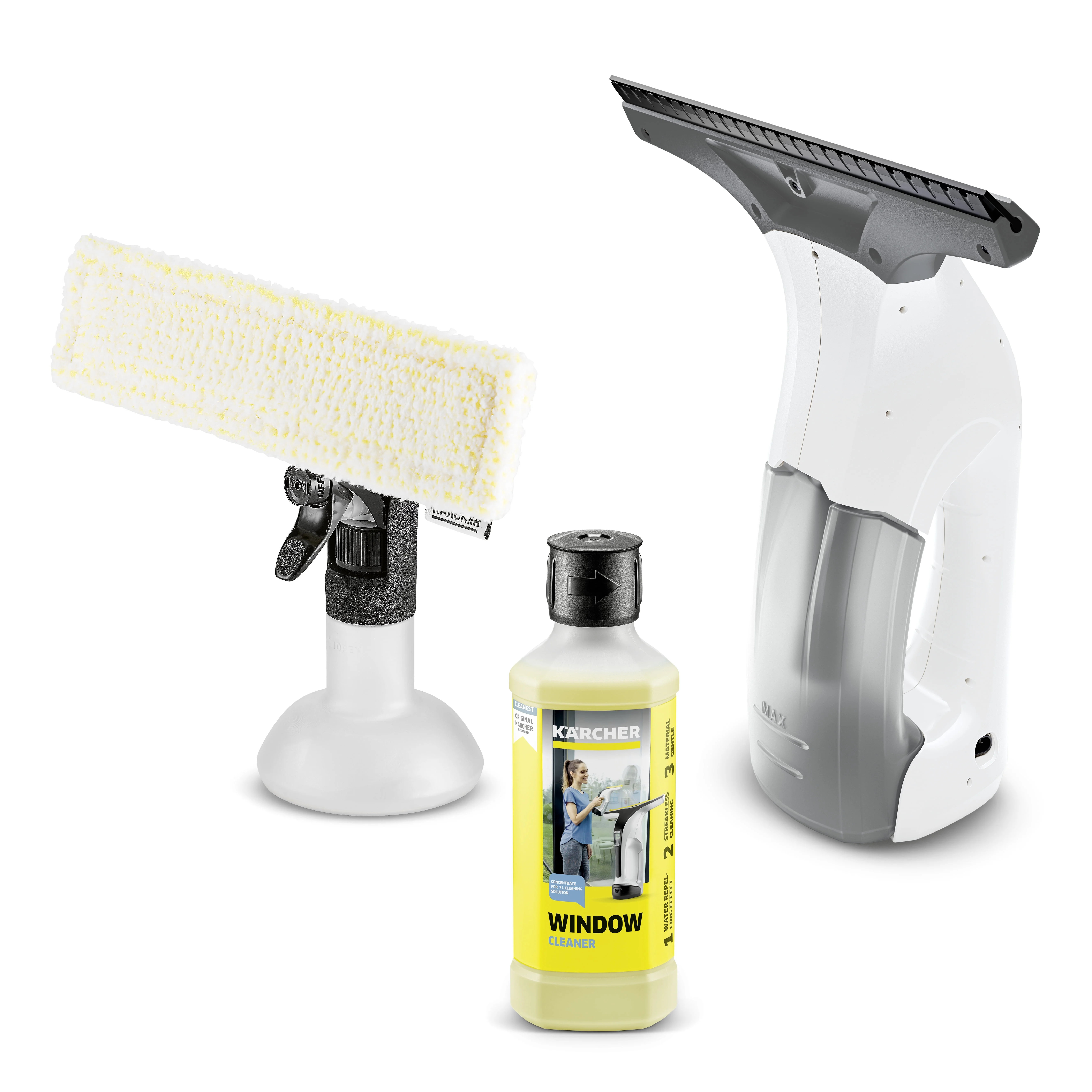 Karcher Window Vac, Window Cleaner Tool, Cleans Windows, Showers, Mirrors & Glass, WV1, Squeegee | Walmart (US)