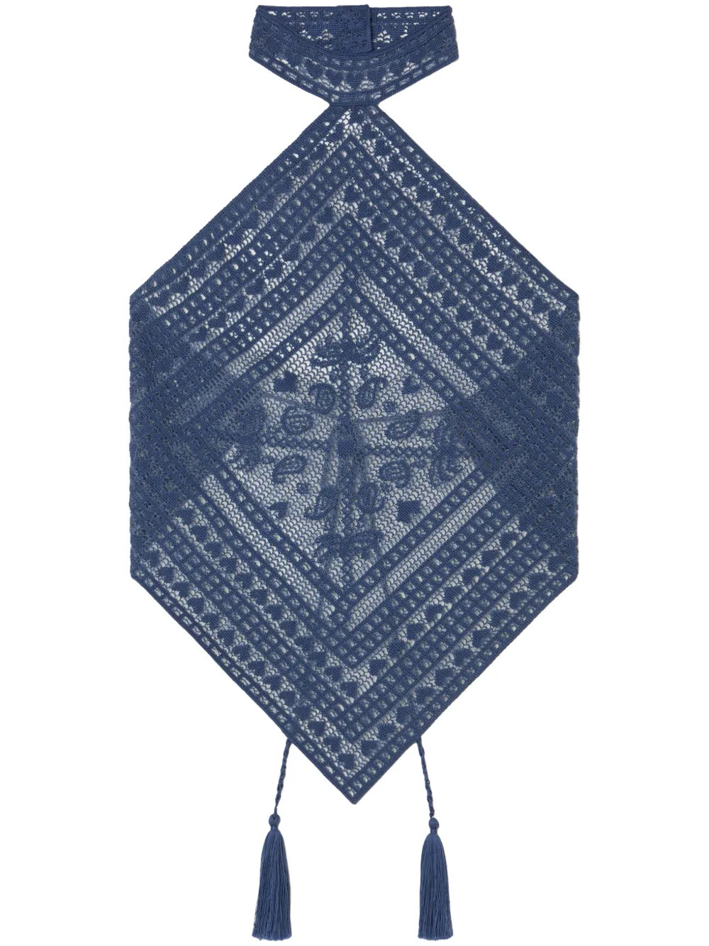 Alanui Kiss By The Book Top | Blue | FARFETCH ES | Farfetch Global