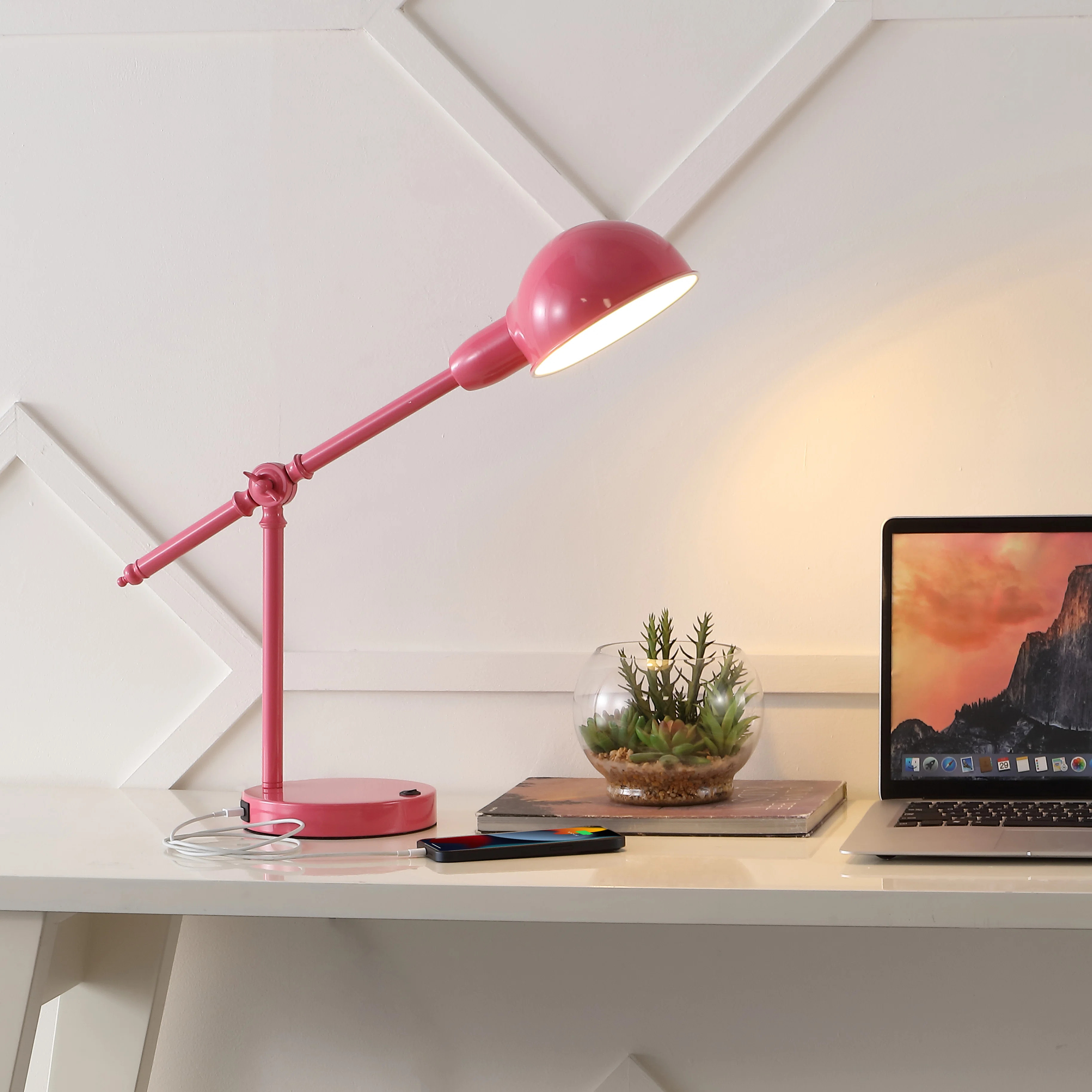 Latitude Run® Candas Metal USB Desk Lamp & Reviews | Wayfair | Wayfair North America