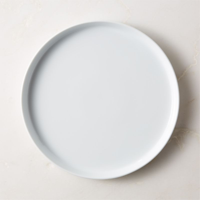 Frank White Dinner Plate + Reviews | CB2 | CB2