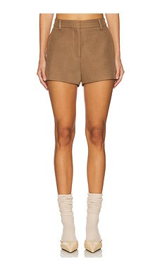 ASTR the Label Wynn Shorts in Walnut from Revolve.com | Revolve Clothing (Global)