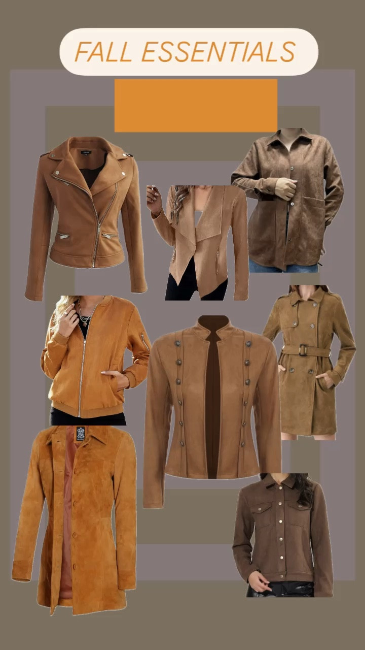 Fall essentials 
Faux suede/ suede jackets

#LTKautumn #LTKmidsize #LTKcanada