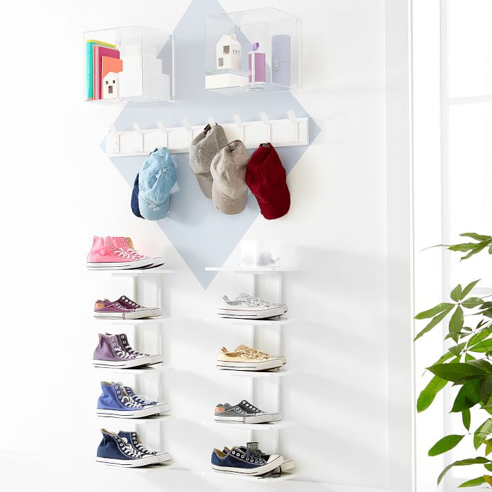 5 Tier Wall Shelf Tower | Pottery Barn Teen