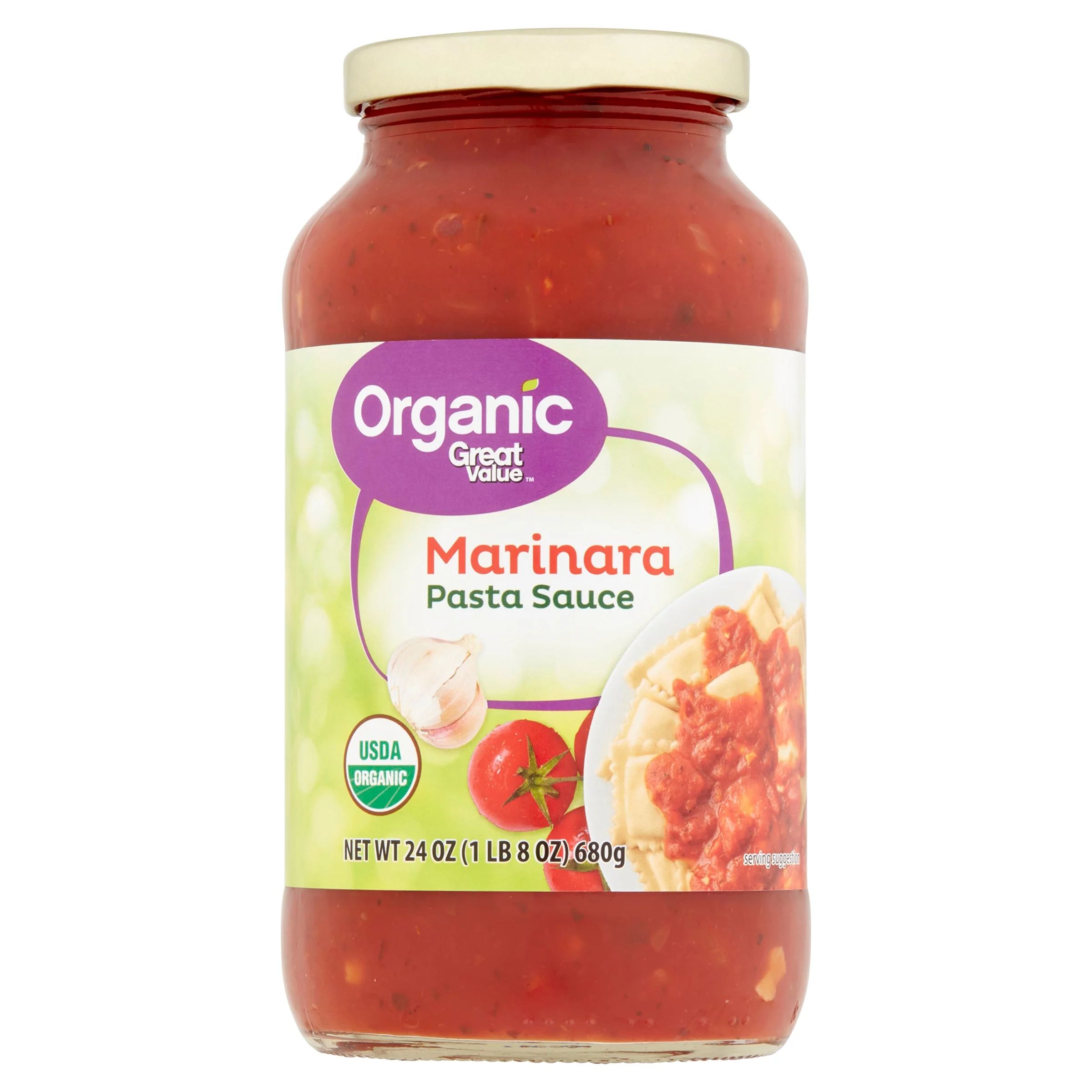 Great Value Organic Marinara Pasta Sauce 24oz | Walmart (US)