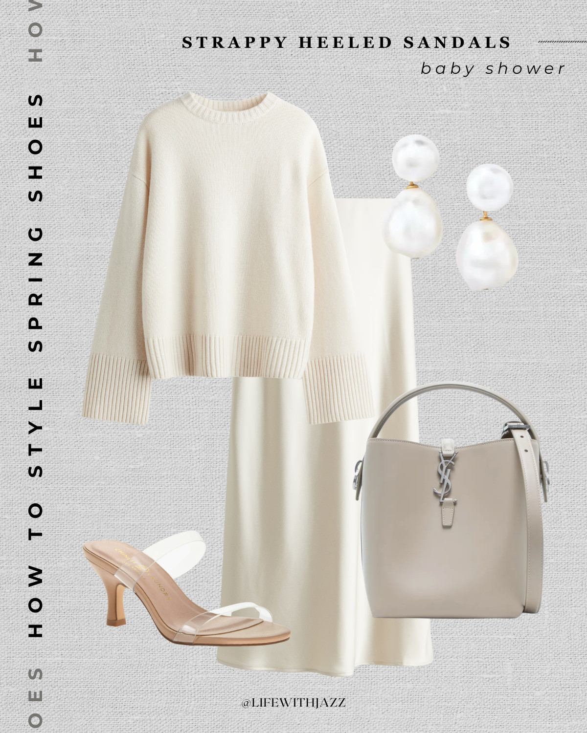  Spring outfit with strappy heels 

 

#LTKootd
