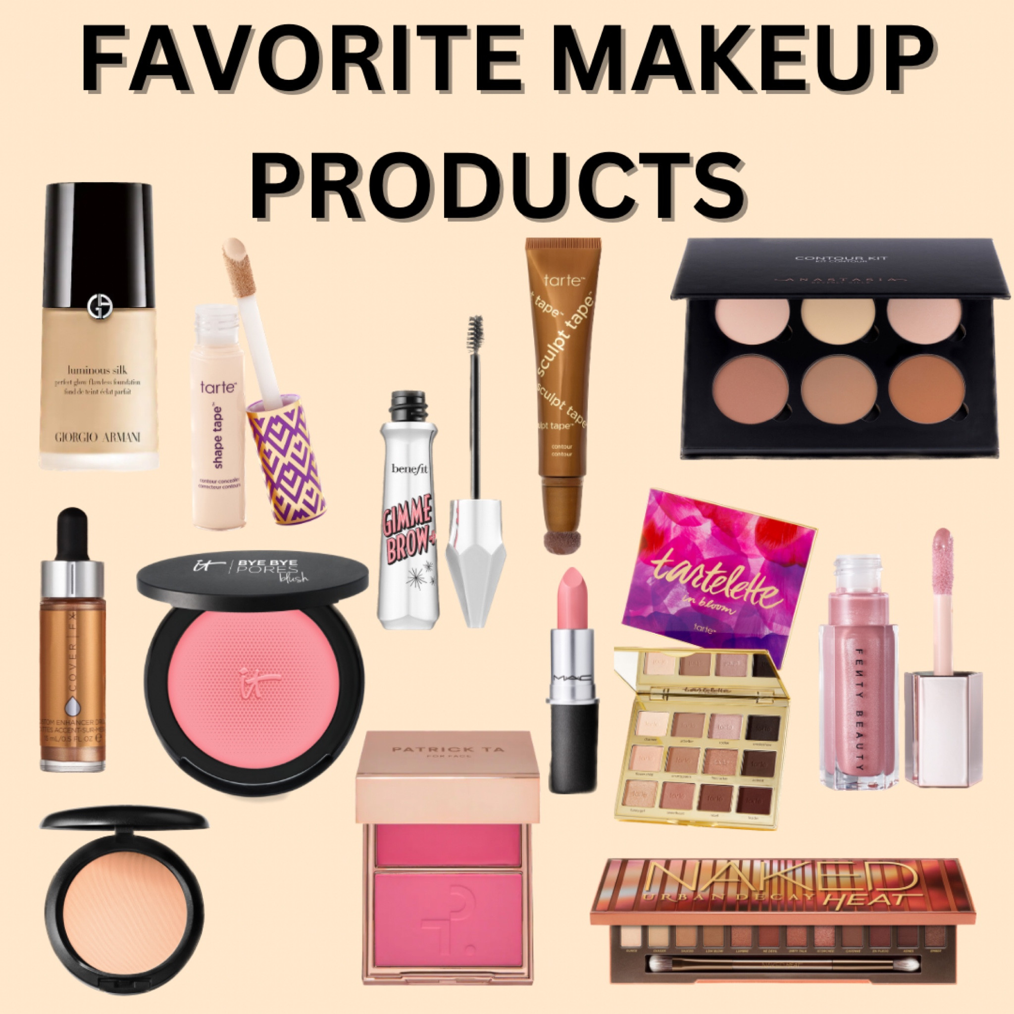 Current makeup favorites!

#LTKbeauty
