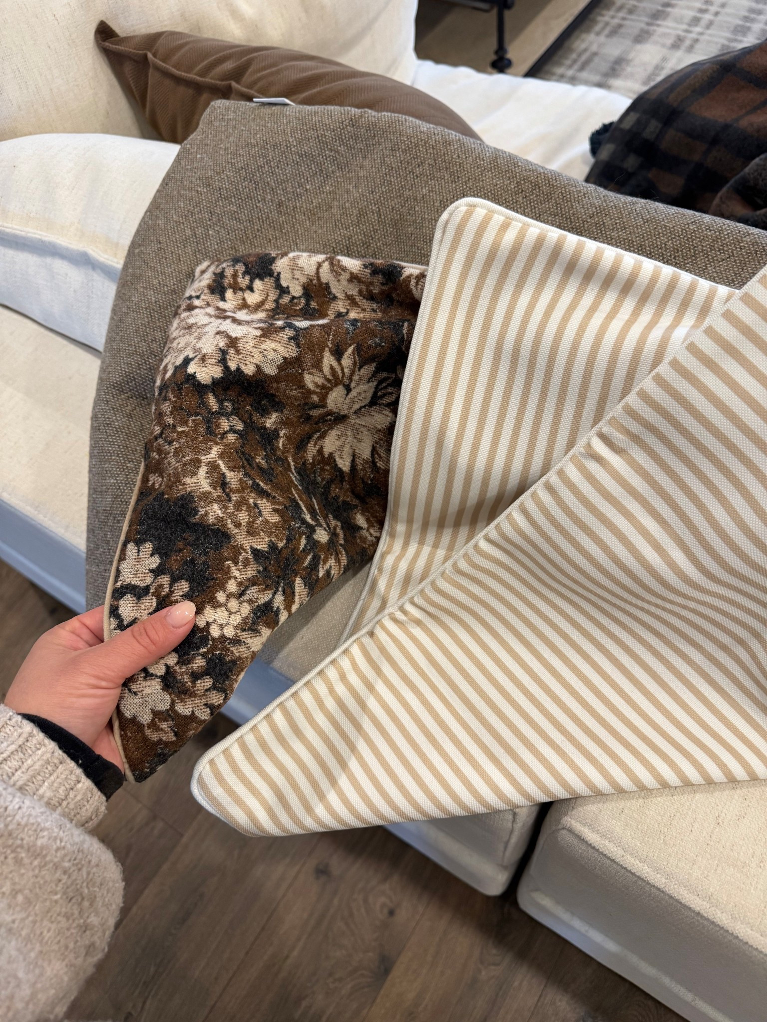 Can’t believe they’re from Amazon! Quality 10/10 

Throw pillow covers , neutral colors, home finds, home decor 

#LTKmomlife #LTKHome #LTKFindsUnder50