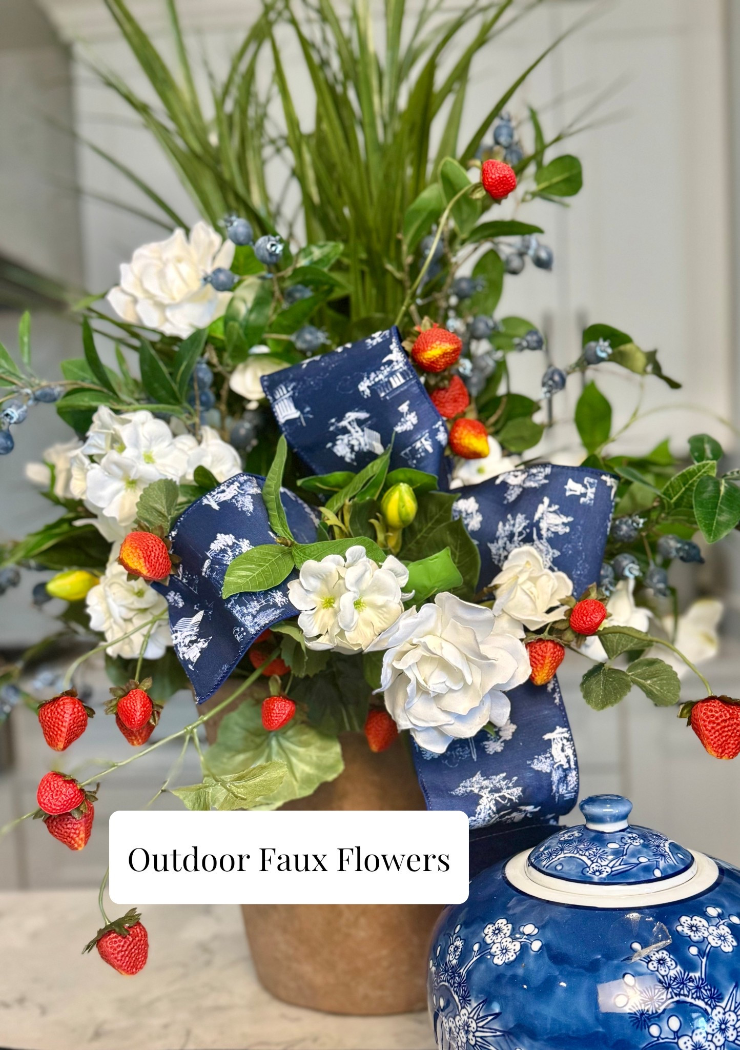 Outdoor Patio Faux Flowers

This gorgeous artificial arrangement is perfect for a front porch or patio🍓
#LTKgarden

#LTKMothersDay #LTKHome