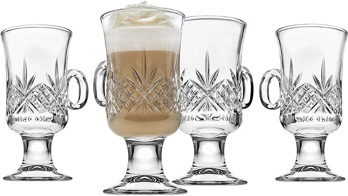 Godinger Dublin Irish Coffee Mugs - Set of 4 | Amazon (US)