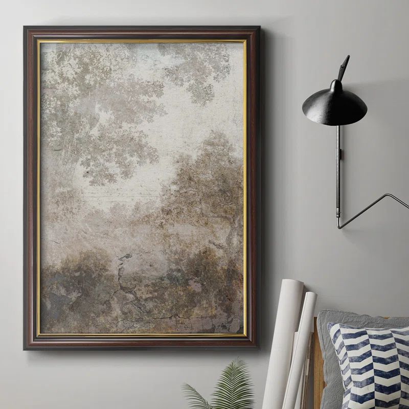 Fresco Collage II Framed On Canvas Painting | Wayfair North America