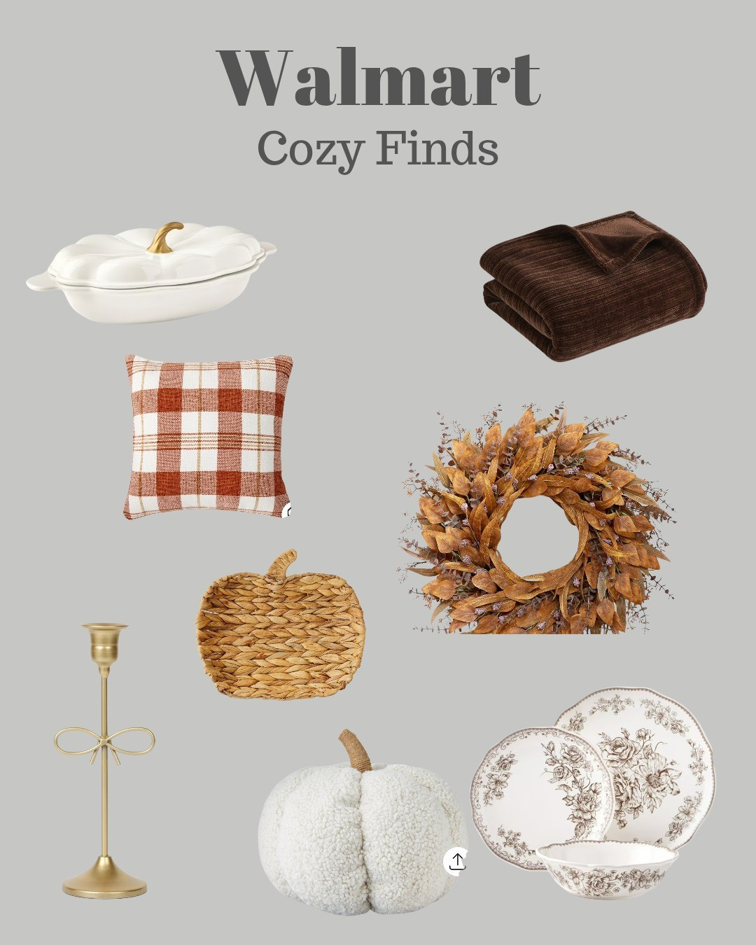 Loving these cozy affordable fall finds from Walmart.

#LTKFallSale #LTKHome #LTKSeasonal