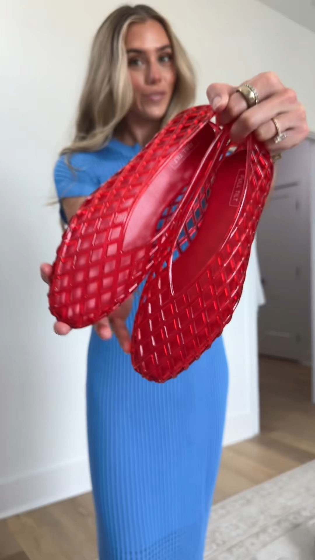 Full Tilt Ashley Jelly Ballet Flats. Slip into effortless style with the Full Tilt Ashley Jelly Ballet Flats, designed to bring a playful yet polished touch to your everyday look. Featuring a unique jelly-like open weave upper, these flats offer breathable comfort with a modern, eye-catching texture that pairs perfectly with everything from casual denim to flowy dresses. The cushioned footbed provides all-day support, making them ideal for on-the-go wear without sacrificing comfort. Crafted from all manmade materials, these flats are a versatile and easy-care addition to your wardrobe that's perfect for adding a light, airy feel to any outfit. @tillys

#LTKootd #LTKSeasonal #LTKgrwm