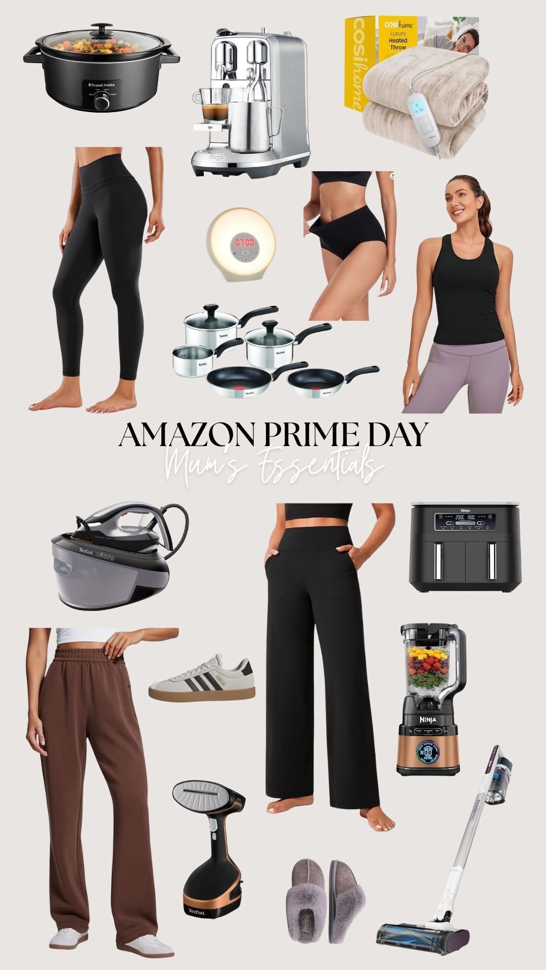 Amazon Prime Day - Mum Essentials 💕

Amazon Prime, Gym Set, Adidas Trainers, Kitchen Appliances, Blender, Coord Set, Loungewear, Ninja Air-frier, Heated Blanket, Underwear 

#LTKuk #LTKxAmazon #LTKeurope