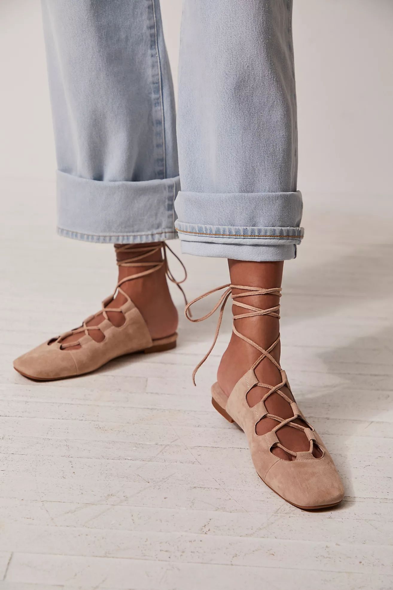 Serenity Wrap Flats | Free People (Global - UK&FR Excluded)