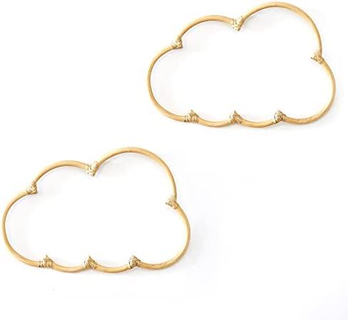 BEBE BASK Cloud Décor Set of Two. Create a Boho Nursery. Boho Cloud Wall Décor Pieces for Your ... | Amazon (US)
