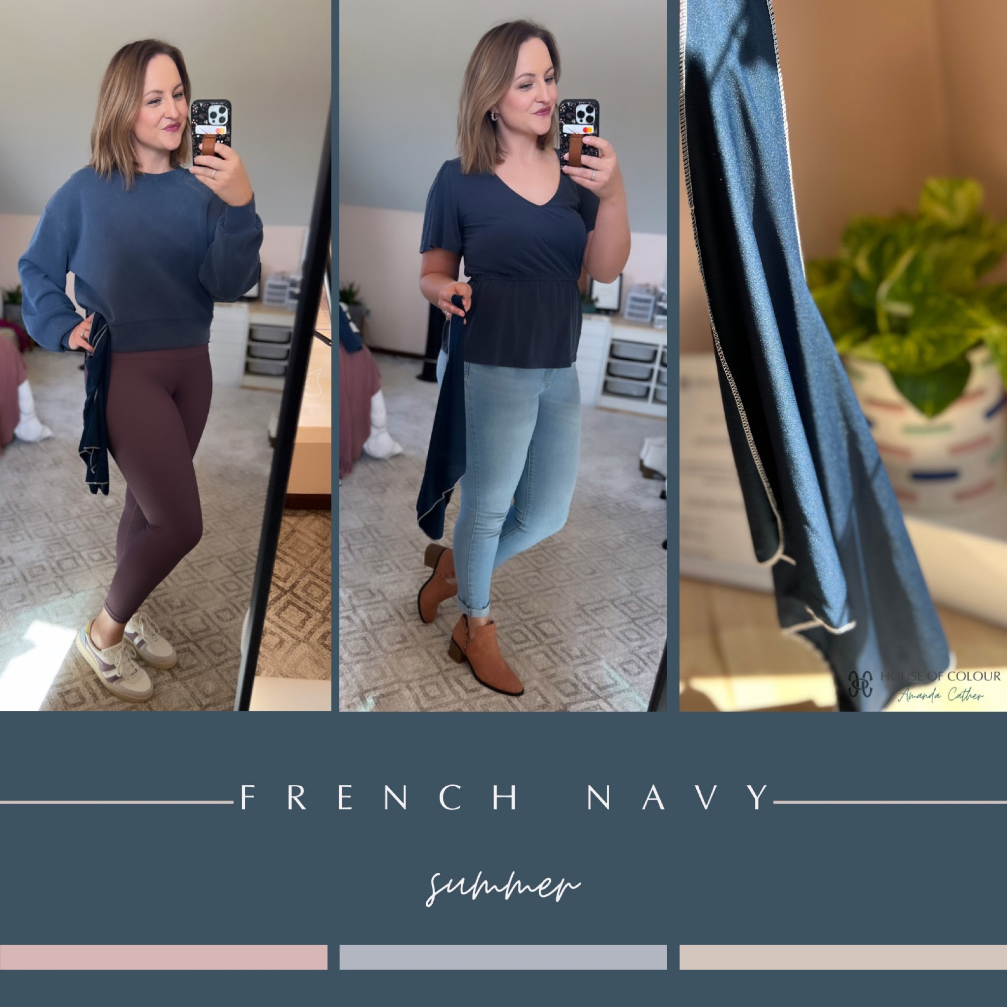 HOC French Navy
**Lululemon sweater color is Mineral Blue


**as always - make sure to confirm colors in person. Some that have been posted have been confirmed, others have not**

#HOCSummer #hoc #frenchnavy

#liketkit #LTKstyletip #LTKbeauty #LTKunder50