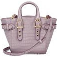 Marylebone Micro Bag Lilac Croc Mini | Aspinal of London