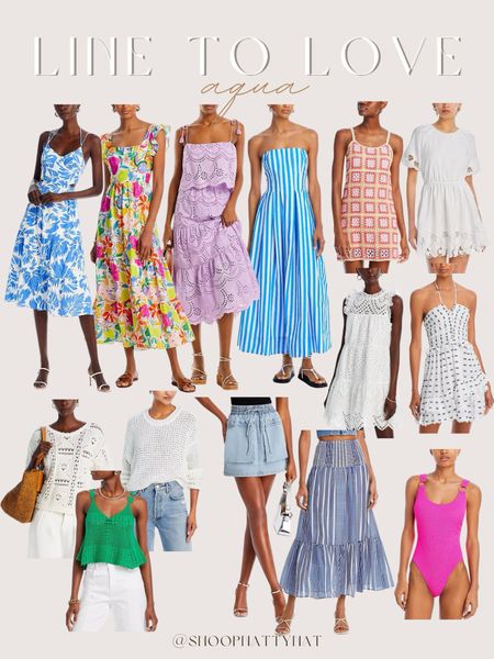 Line to LOVE | Aqua 

Aqua - preppy fashion- designer looks - preppy dresses - summer fashion - beach outfits - vacation outfit ideas - summer outfits - casual spring outfits 

#LTKSeasonal #LTKStyleTip