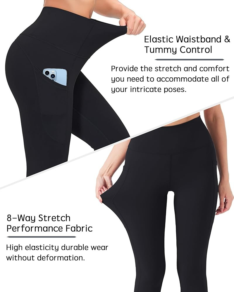 YOYOYOGA Yoga Pants Women Skin Friendly Leggings for Women Yoga Leggings Gym Workout Athletic Yog... | Amazon (US)