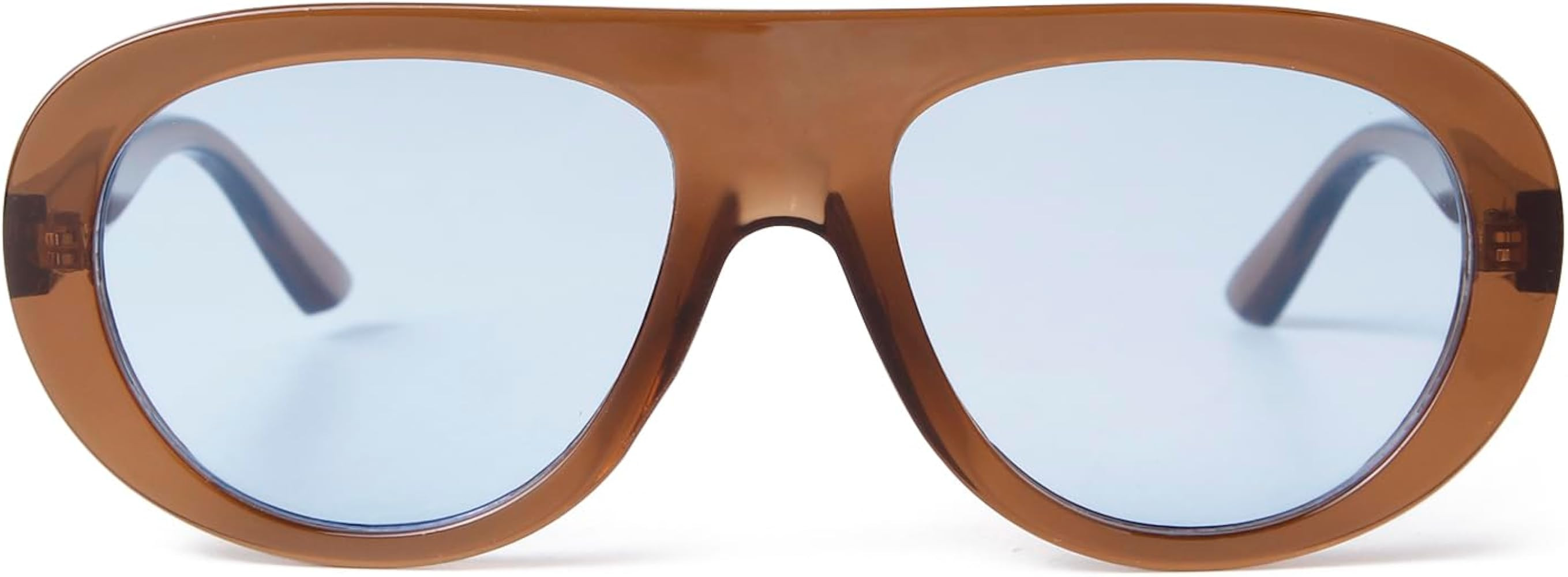 ADE WU Trendy Oversized Aviator Sunglasses for Women Men | Amazon (US)