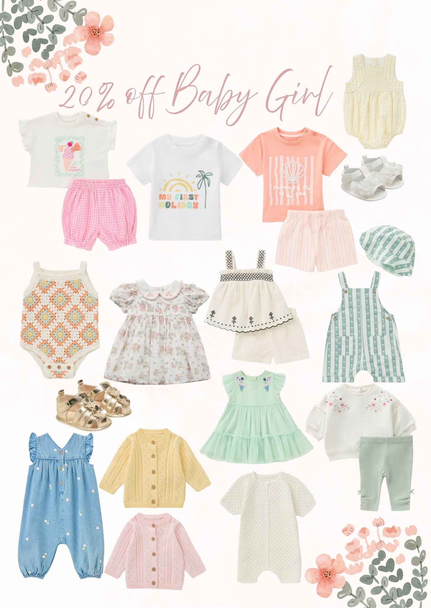 20% off baby girl 

#LTKbaby