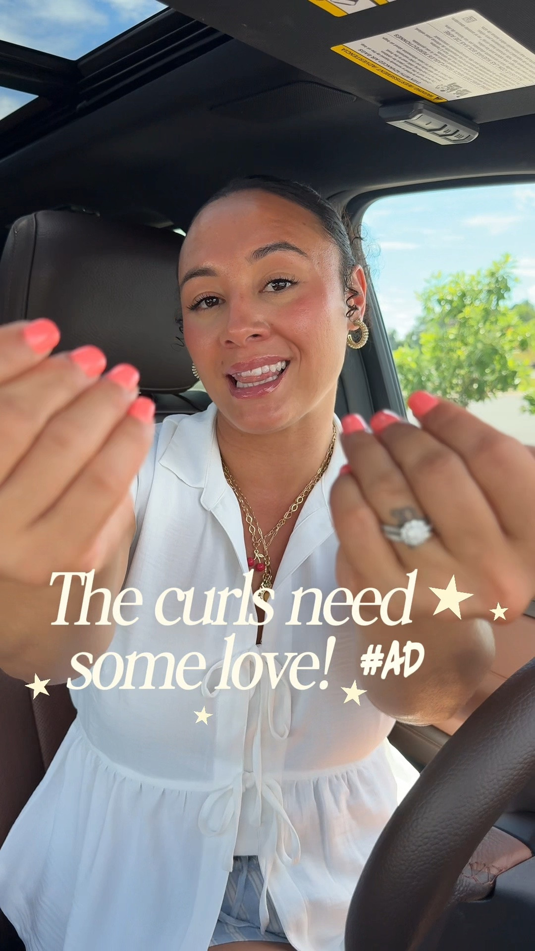 #AD A @Target run and @Garnierusa products = the only curl routine I need! Been loyal since high school and my curls will never let me forget why. #TargetPartner #garnierpartner
