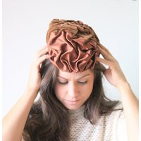 Vintage Velvety Brown Formal Hat, 1960S Designer | Etsy (US)