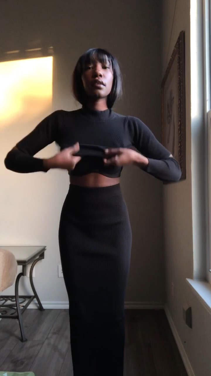 two-piece ribbed midi dress set 🖤

#LTKSeasonal #LTKunder100 #LTKHoliday