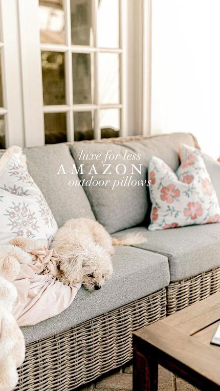 Amazon indoor/outdoor pillow covers and inserts m + the best Walmart patio furniture 

#LTKHome #LTKSeasonal #LTKStyleTip