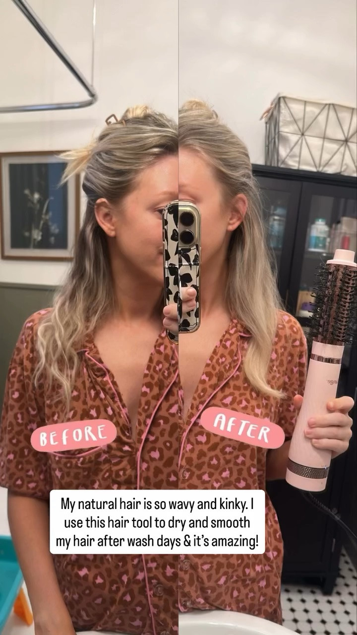 My natural hair is so wavy and kinky. I use this hair tool to dry and smooth my hair after wash days & it’s amazing!

#LTKgrwm #LTKSaleAlert #LTKBeauty