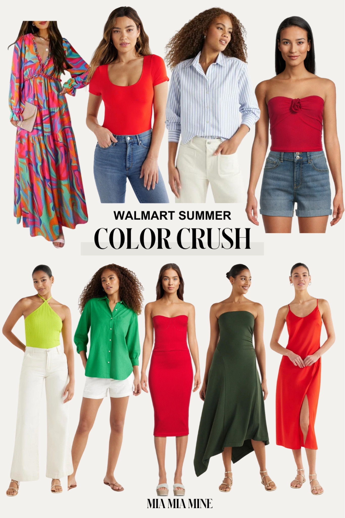 Affordable summer outfits 
Red strapless matching set wearing a size small - under $20!
Colorful maxi dress wearing a small - under $40
Scoop green satin dress wearing an XS - under $40
Walmart statement top 
@walmartfashion #walmartpartner #walmartfashion


#LTKFindsUnder50 #LTKSummerSales #LTKFindsUnder100