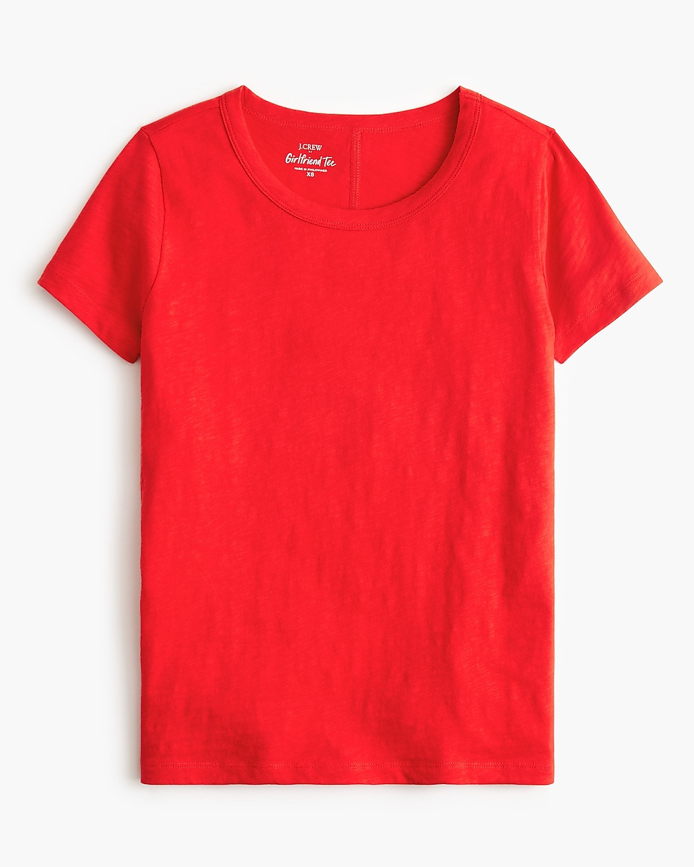 Short-sleeve girlfriend crewneck tee | J.Crew Factory